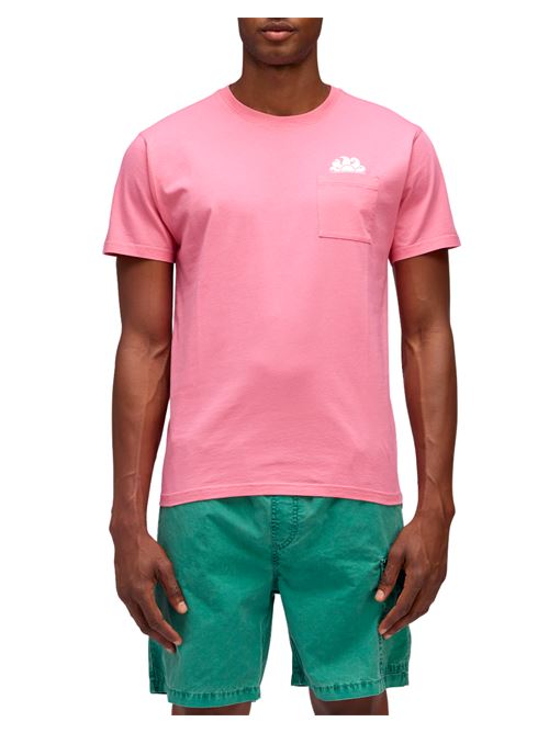 t-shirt Sundek | M609TEJ780094811 ROSA